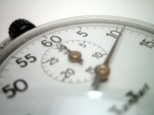 Stopwatch timer alternate text for this image