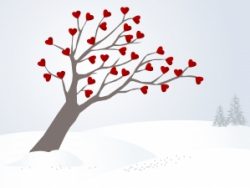 Valentine tree alternate text for this image