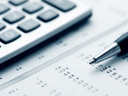 Financial accounting business sheet calculator
