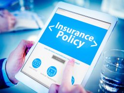 Insurance Policy Protection Risk Security Concepts