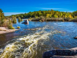 Old Pinawa Dam Provincial Heritage Park and Winnipeg River