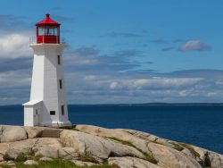 Peggy's Cove Lighthouse Nova Scotia