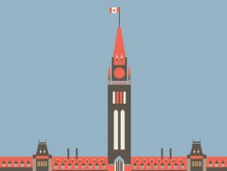 Parliament hill, Ottawa, graphich