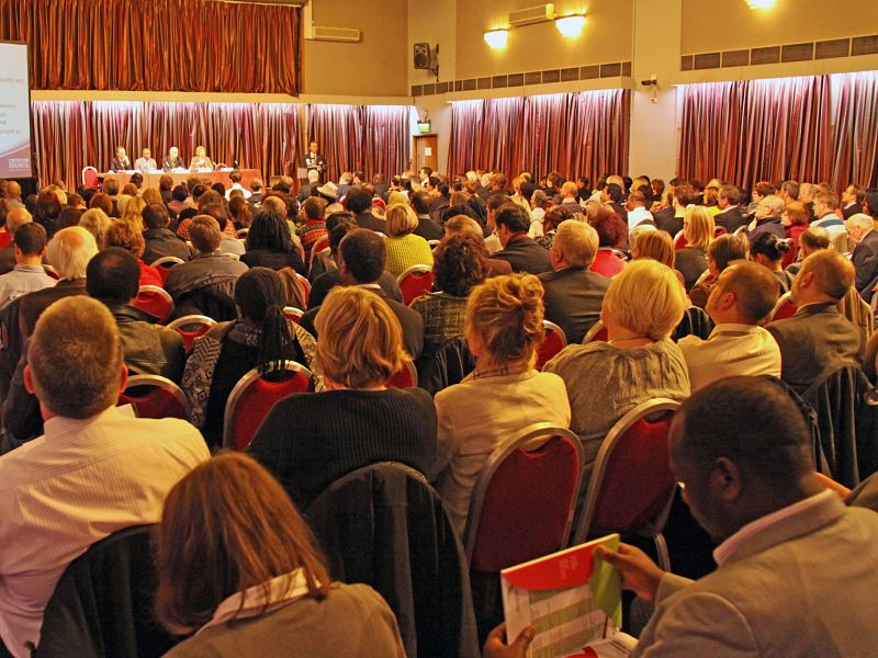 people at annual general meeting