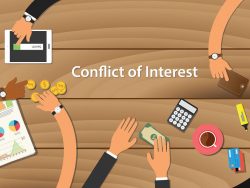 conflict of interest illustration