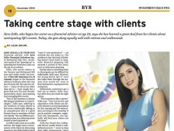 Sara Zollo, Investment Executive November 2018, page 18