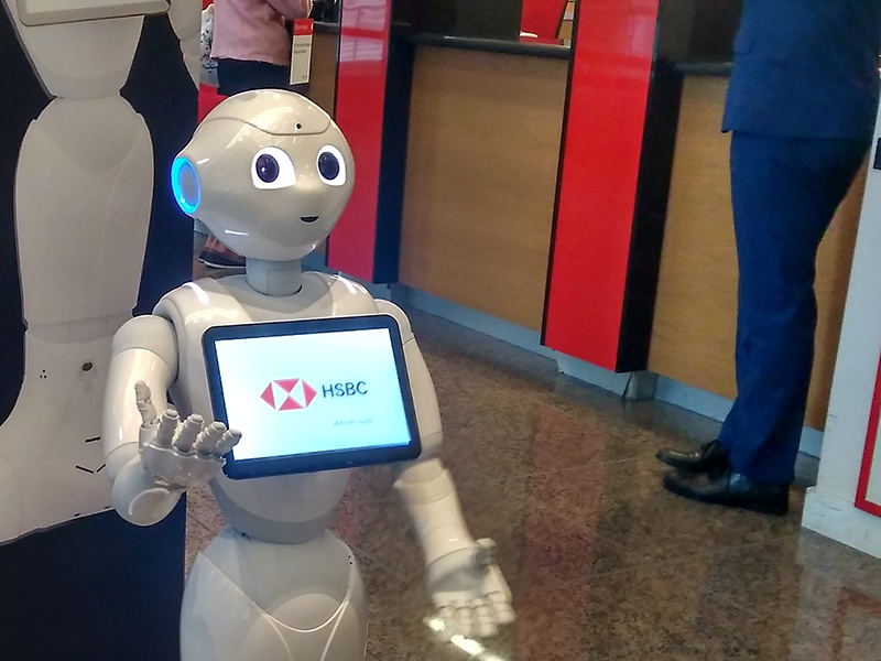 Pepper the HSBC robot