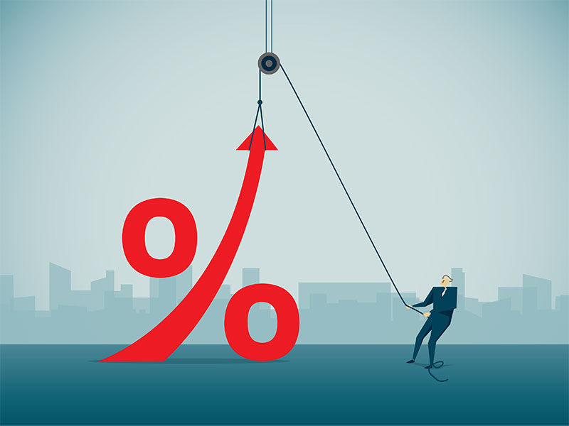 Rising interest rates concent