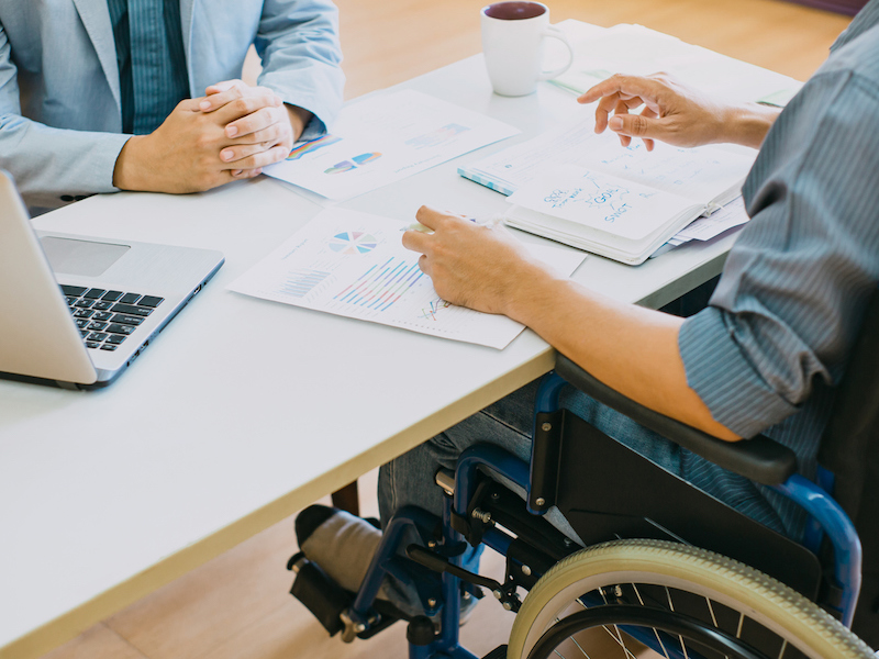 The company which employing disable people will receive tax deductions benefits.