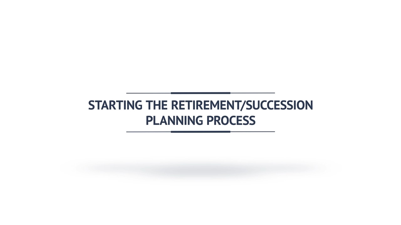 Practice assessment tips for advisors working on succession