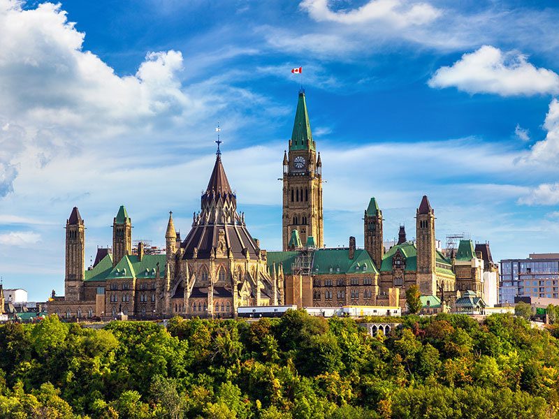 Canadian Parliament in Ottawa