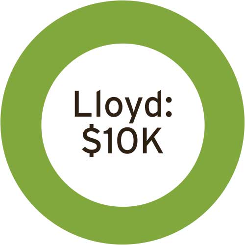 Icon of Lloyd's investments 10 thousand