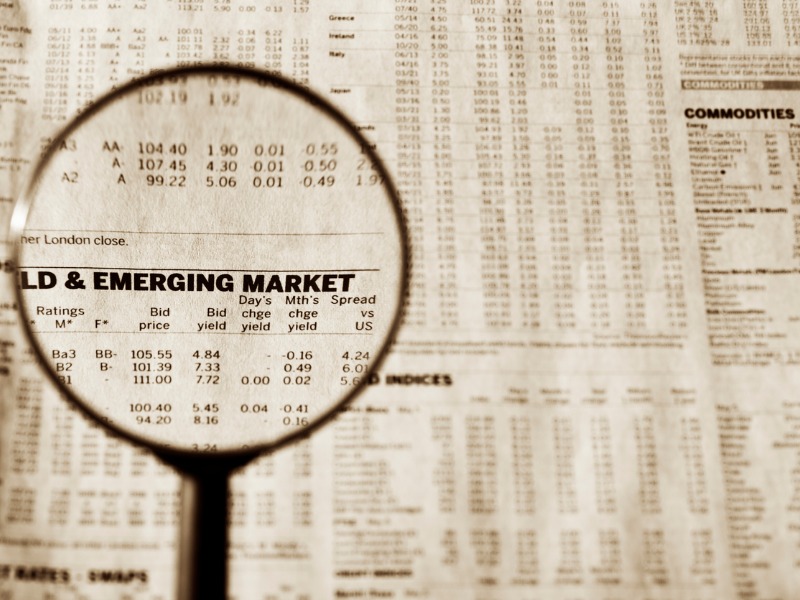 Emerging market stock photo