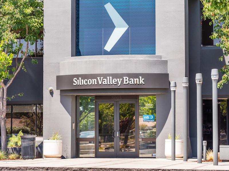Silicon Valley Bank storefront