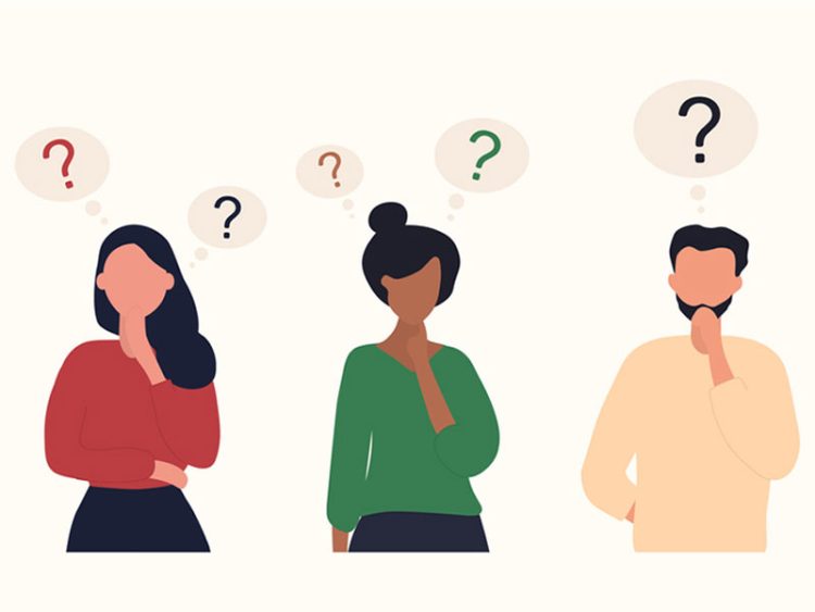 people with questions