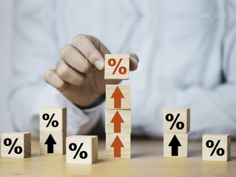 Stacking interest rate blocks